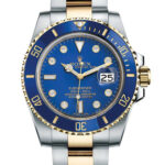 Rolex Submariner Blue Dial on Oyster Ref 116613LB with New Style Card White  2017