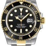 Rolex Submariner Black Dial on Oyster Ref 116613LN with New Style Card White  2016