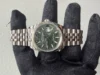 Rolex Datejust Olive Green Palm Motif Dial on Jubilee Ref 126234 with New Style Card Green  2021 - Image 2