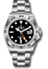 Rolex Explorer II Black Dial on Oyster Ref 226570 with New Style Card Green  2023