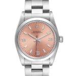 Rolex Oyster Perpetual Pink Dial on Oyster Ref 67480