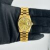 Rolex Day-Date  Champagne Stick Dial on President Ref 18038 with Papers  1988