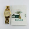 Rolex Day-Date  Champagne Stick Dial on President Ref 18038 with Papers  1988 - Image 4