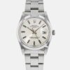Rolex Oyster Perpetual Date Silver Stick Dial on Oyster Ref 15000