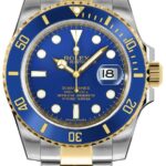 Rolex Submariner Blue Dial on Oyster Ref 116613LB with New Style Card White  2015