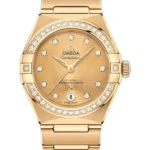 Omega Constellation  Champagne Diamond Dial on Bracelet Ref 131.55.29.20.58.001 with Card  2024