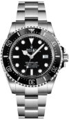 Rolex Sea Dweller Black Dial on Oyster Ref 116600 with New Style Card White  2016