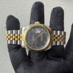 Rolex Datejust Grey Stick Dial on Jubilee Ref 116263