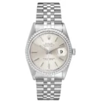 Rolex Datejust Silver Stick Dial on Jubilee Ref 16220