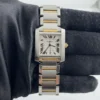 Cartier Tank Francaise Silver Roman Dial Ref 2302 - Image 2