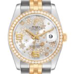 Rolex Datejust Floral Dial on Jubilee Ref 116243