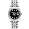 Rolex Datejust Black Stick Dial on D Link Jubilee Ref 179174