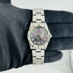 Rolex Air-King Am Black Mop Dial on Oyster Ref 14010