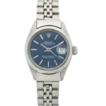 Rolex Oyster Perpetual Date Blue Dial on Jubilee Ref 6916