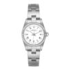 Rolex Oyster Perpetual White Roman Dial on Oyster Ref 76030