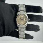 Rolex Datejust  Silver Stick Dial on Oyster Ref 1600