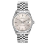 Rolex Datejust Silver Stick Dial on Jubilee Ref 1601