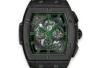 Hublot Spirit of Big Bang B/P Black With Green Markers Dial on Leather/Rubber Ref 601.CG.0190.LR with Card  2020