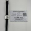 Cartier Tank Americane Silver Roman Dial on Leather  Ref 4056 with Card  2021 - Image 5