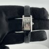 Cartier Tank Americane Silver Roman Dial on Leather  Ref 4056 with Card  2021 - Image 2