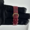 Cartier Cle Silver Roman Dial on Maroon Leather  Ref 3947/WGCL0010 with Papers  2016 - Image 3
