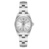 Rolex Oyster Perpetual Silver Stick Dial on Oyster Ref 76030