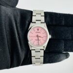 Rolex Air-King Am Pink Stick Dial on Oyster Ref 14000