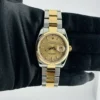 Rolex Datejust Champagne Stick Dial on Oyster Ref 116233