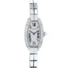 Cartier Tonneau Silver Roman Dial on Wg Ref 2545