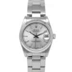Rolex Datejust Silver Dial on Oyster Ref 78240 with Papers  2001