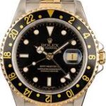 Rolex GMT Master II Black Dial on Jubilee Ref 16713