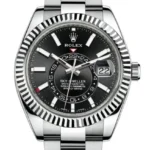 Rolex Sky Dweller Black Dial on Oyster Ref 326934 with New Style Card White  2017
