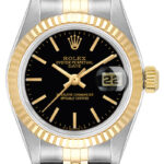 Rolex Datejust Black Dial on Jubilee Ref 79173 with Papers  2000