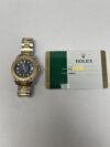 Rolex Yacht-Master Blue Dial on Oyster Ref 168623 with New Style Card White - Image 5