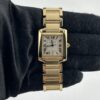 Cartier Tank Francaise Silver Roman Dial Ref 1840 with Papers - Image 2