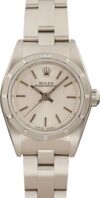 Rolex Oyster Perpetual Silver Dial on Oyster Ref 76030 with Papers  2000