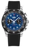 Breitling Professional Blue Dial on Leather Ref A27364