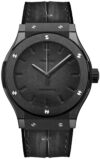 Hublot Berluti B/P Black Dial on Leather Ref 511.CM.0500.VR.BER16 with Card  2016