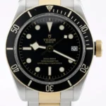 Tudor Black Bay Black Dial Ref 79733N with Card  2017