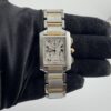 Cartier Tank Francaise White Roman Chrono Dial Ref 2303 - Image 2