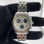 Breitling Sirius Silver Dial on 5 Row Links Ref A53011