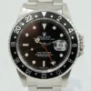 Rolex GMT-Master Black Dial on Oyster Ref 16700 with Papers  1997