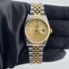 Rolex Datejust Gold Tapestry Stick Dial on Jubilee Ref 16233 - Image 2