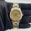 Rolex Datejust 41 Champagne Index Dial on Oyster Ref 126333 with New Style Card White  2017 - Image 2