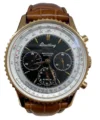 Breitling Navitimer Black Dial on Leather Ref H30030