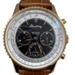 Breitling Navitimer Black Dial on Leather Ref H30030