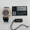 Audemars Piguet Royal Oak Chrono Blue Dial on Leather Ref 26240OR.OO.D315CR.02 with Card  2022 - Image 5