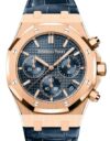 Audemars Piguet Royal Oak Chrono Blue Dial on Leather Ref 26240OR.OO.D315CR.02 with Card  2022