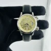 Jaeger Le Coultre Master Compreor Champagne Dial on Am Leather Ref 148.8.60
