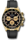 Rolex Daytona Black Paul Newman Index Dial on Oysterflex Ref 116518LN